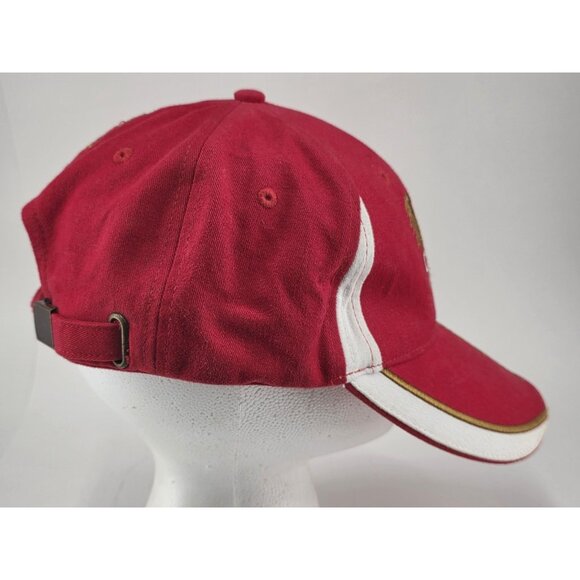 Austria Hat Cap Strapback Red White Adult Adjustable Casual One Size Embroidered - Picture 4 of 8